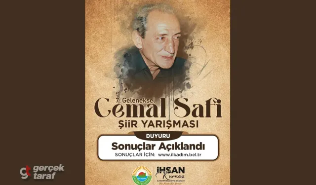 7. Cemal Safi Şiir Yarışması Sonuçlandı