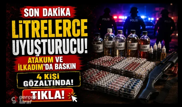 Samsun'da operasyon, litrelerce likit uyuşturucu çıktı