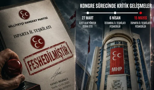 MHP'de Isparta İl ve 13 İlçe Teşkilatı Feshedildi, Yerine Osman Gülay Atandı