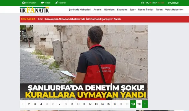 Son Dakika Urfa Haber Akışı