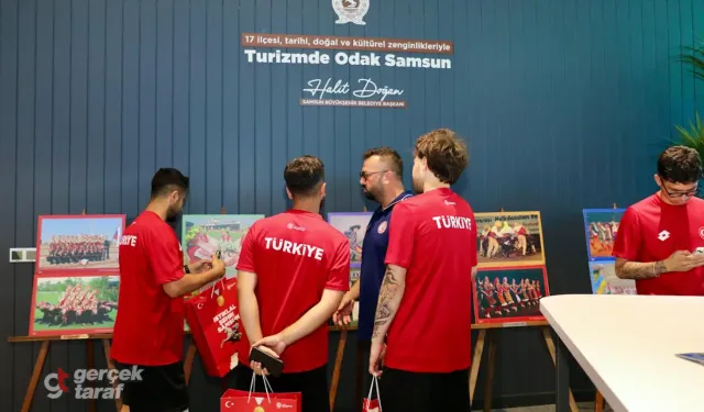 Milli Ampute Futbol Takımı Dünya Kupası Kampında Samsun'u Keşfetti