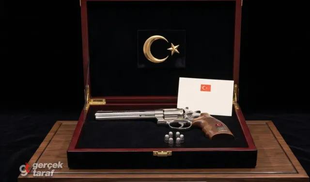 Erdoğan'ın NATO Liderlerine Hediye Ettiği Özel Revolver Sarsılmaz SR 38 Silah