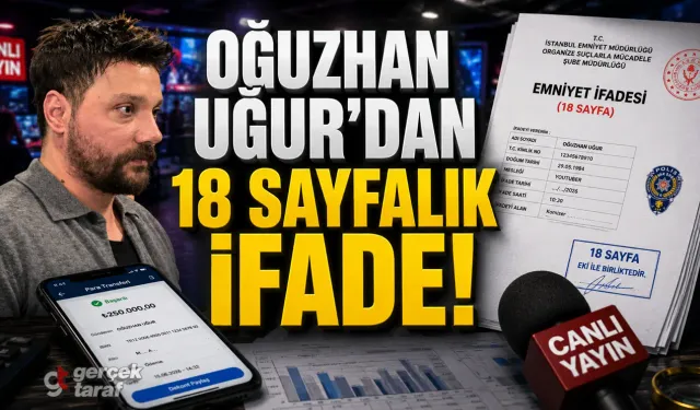 Murat Ağırel Ulaştı! İşte Oğuzhan Uğur’un Olay Yaratan 18 Sayfalık Deprem ve MASAK İfadesi!