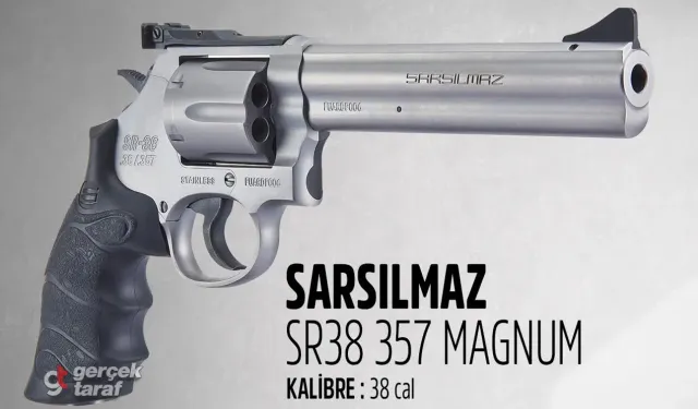 Revolver Sarsılmaz SR 38 Silah Özellikleri ve Fiyatı Nedir?