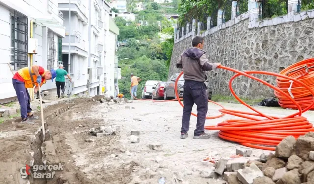 Samsun Canik'te 20 bin hane fiber internete kavuşuyor