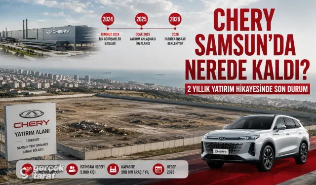Chery’nin Samsun Hikayesi, Fabrika Nerede Kaldı?