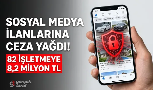 82 emlakçı ve galeriye 8,2 milyon TL ceza!