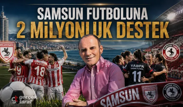 Galip Öztürk’ten Samsun futboluna çifte destek