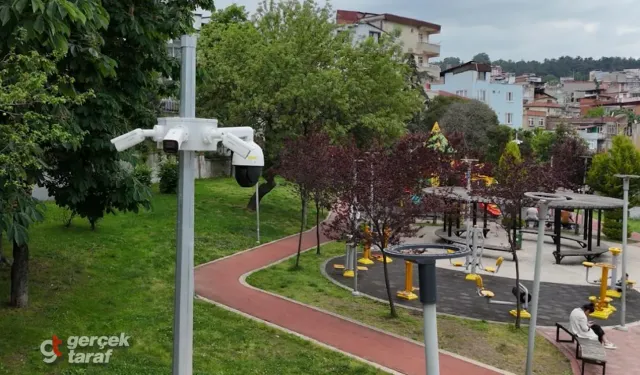 Samsun İlkadım'da 8 park kameralarla donatıldı