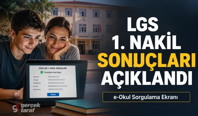 LGS 1. Nakil Sonuçları Açıklandı e-Okul Sorgulama