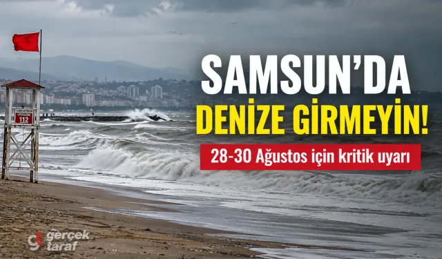 Samsun’da Denize Girecekler Dikkat: 3 Gün Yasak