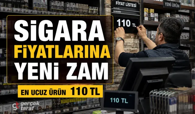 Sigara zammı sonrası en ucuz ürün 110 TL oldu