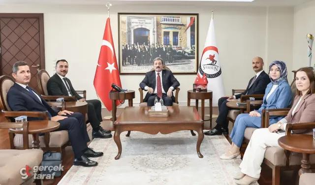Samsun Valisi Tavlı'yı Göç İdaresi Yetkilileri Ziyaret Etti