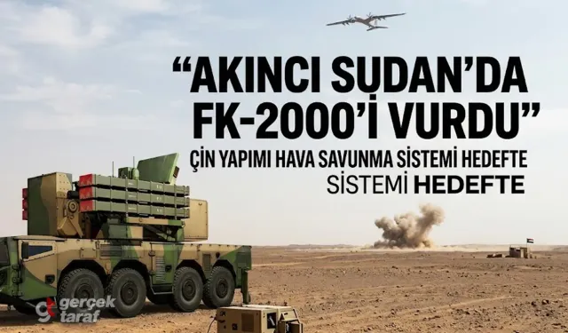 AKINCI Sudan’da Çin yapımı FK-2000’i vurdu