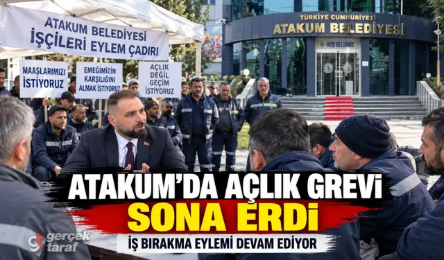 Samsun Atakum’da Açlık Grevi Bitti, İş Bırakma Devam Ediyor