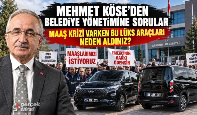 AK Parti Samsun’dan Atakum Belediyesi’ne Lüks Araç Tepkisi
