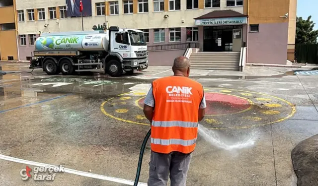 Canik’te Okullar Yeni Eğitim Yılına Hazırlanıyor