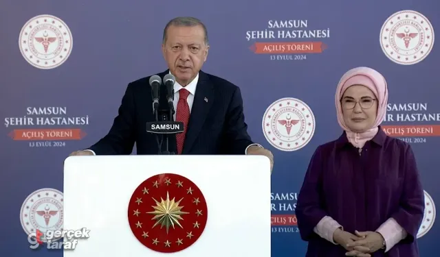 Cumhurbaşkanı Erdoğan Samsun’da Şehir Hastanesini Açtı