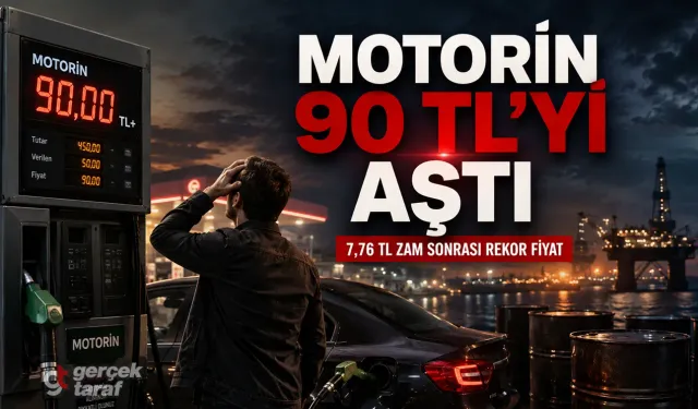 Motorinde Rekor Fiyat, Litresi 90 TL’yi Geçti
