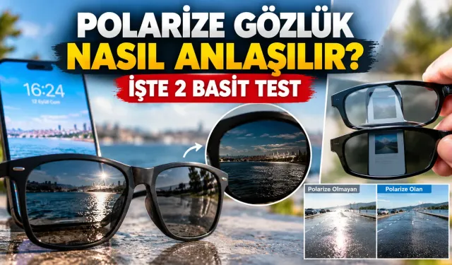 Polarize Gözlük Nasıl Anlaşılır Farkı Nedir? Evde Yapılabilecek Testler