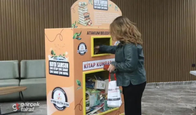 Atakum'un kitap kampanyasında 10 bin rakamı geride kaldı