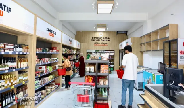 Samsun Market Saathane Meydanı'nda Açıldı