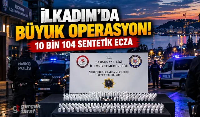 Samsun İlkadım'da Narko Operasyonu, 4 Gözaltı