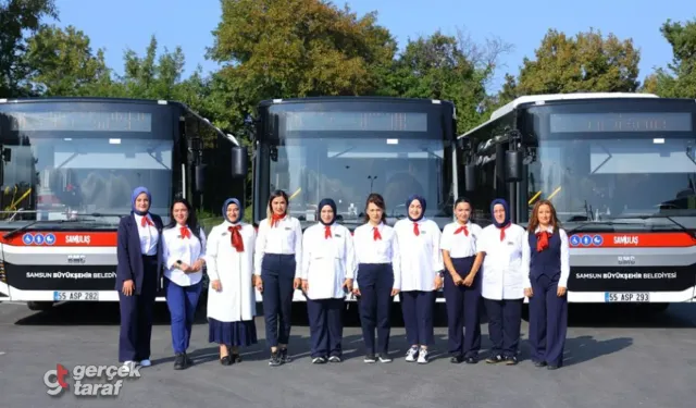 Samsun’da direksiyon başında kadınların sayısı 19’a çıktı