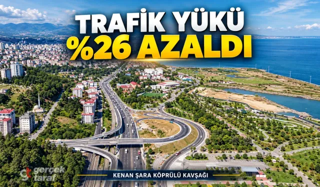 Samsun’da Kenan Şara Kavşağı trafiği rahatlattı