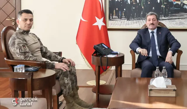 Samsun Özel Harekat Bölge Müdürlüğü'ne Yeni Atama, Atalay Barışık Vali Tavlı'yı Ziyaret Etti
