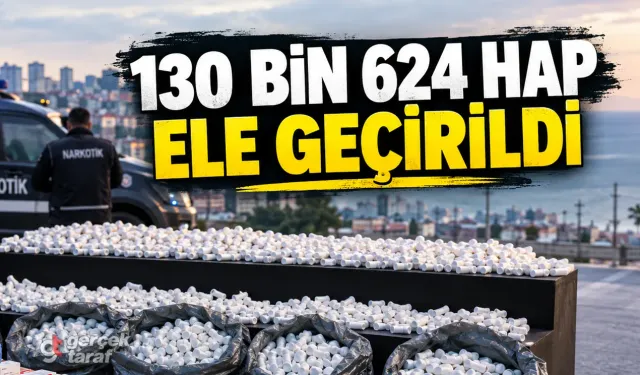 Samsun’da operasyonun bilançosu ağır, 130 bin adet