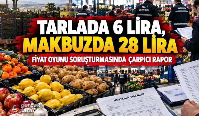 Tarlada 6 Lira, Makbuzda 28 Lira! Fiyat Oyunu Ortaya Çıktı
