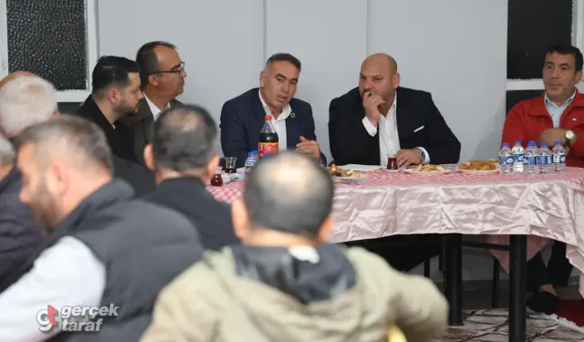 Atakum Belediye Başkanı Serhat Türkel, Kamalı Mahallesi sakinleriyle buluştu