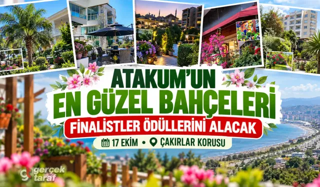 Samsun Atakum’da En Güzel Bahçe Yarışması finalistleri ödüllerini alacak