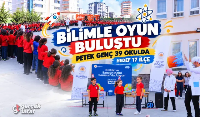 Samsun’da “Petek Genç Bilimle Oyna” başladı