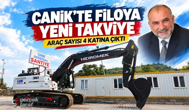 Samsun Canik Belediyesi araç filosunu büyütüyor