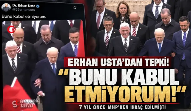 Erhan Usta'dan Bahçeli-Dervişoğlu görüntüsüne tepki!