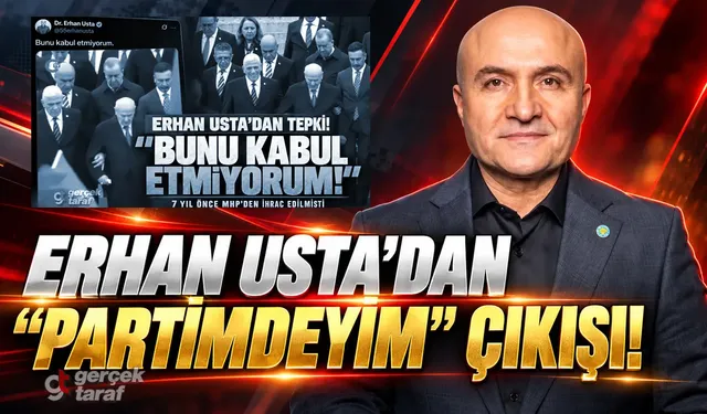 Erhan Usta'dan yeni açıklama: Ben partimdeyim, gitmiyorum