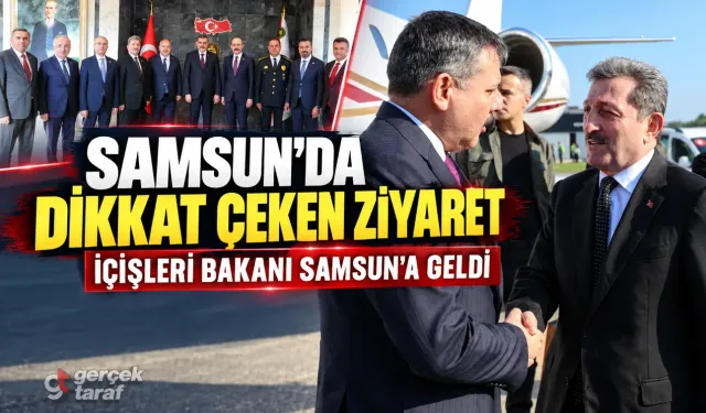 İçişleri Bakanı Mustafa Çiftçi Samsun’da
