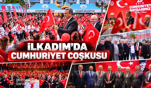 Samsun İlkadım'da 29 Ekim kutlamaları