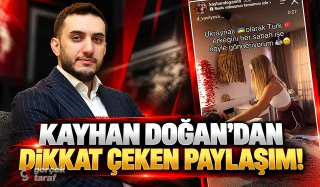 Kayhan Doğan'ın Ukraynalı kadın videosu paylaşımı dikkat çekti