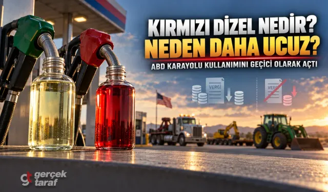ABD’de kırmızı dizel dönemi: Normal dizelden farkı ne, neden daha ucuz?