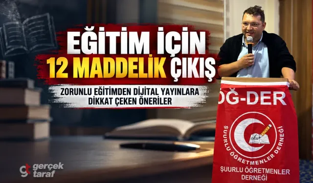 ÖĞ-DER’den eğitim için 12 maddelik çağrı