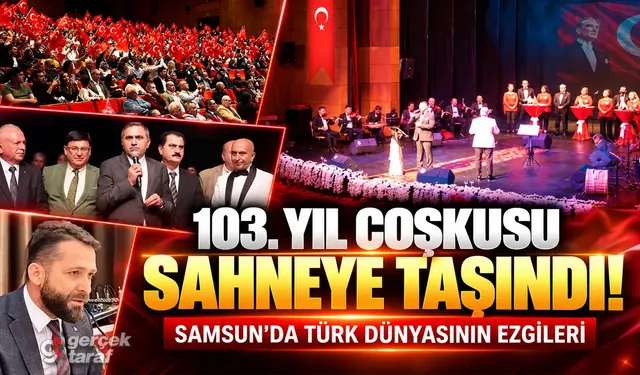 Samsun'da Cumhuriyet'in 103. yılına özel konser!