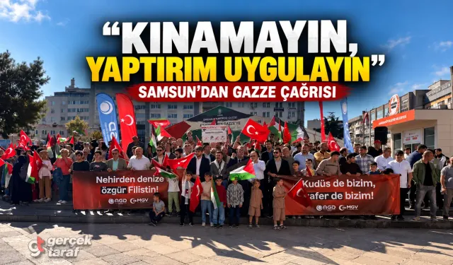 Samsun Milli Görüş kuruluşlarından Gazze çağrısı