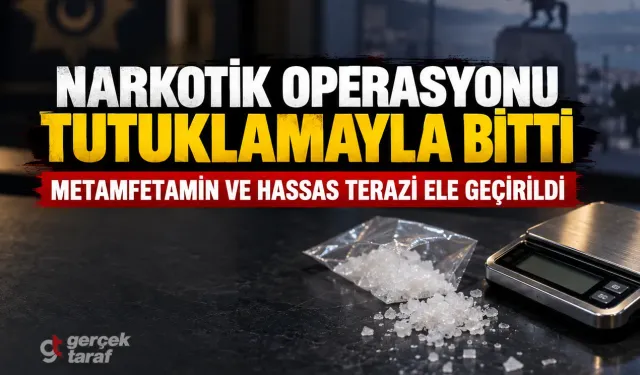 Samsun’da adrese baskın: Metamfetamin ve hassas terazi bulundu