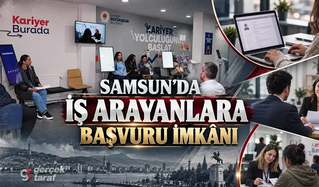 Samsun'da iş arayanlara yeni fırsatlar! İşte başvuru adresi
