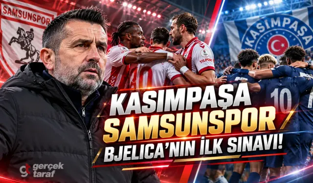 Kasımpaşa-Samsunspor maçı başladı!