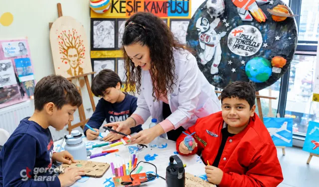 Samsun'da çocuklar bilim ve teknoloji atölyelerinde buluşuyor