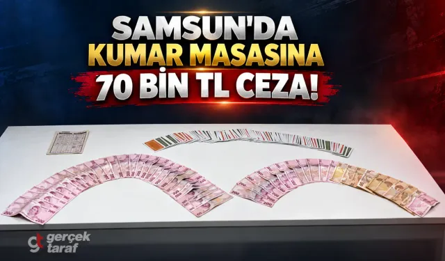 Samsun'da Kumar Masasına 70 Bin TL Ceza!